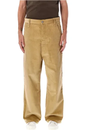 Ami Bukser, Herre, , L, Bomuld, Sand Corduroy Baggy Fit Bukser