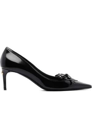 Dolce & Gabbana Sko, Dame, Sort, 41 EU, Læder, Sorte hæle sko