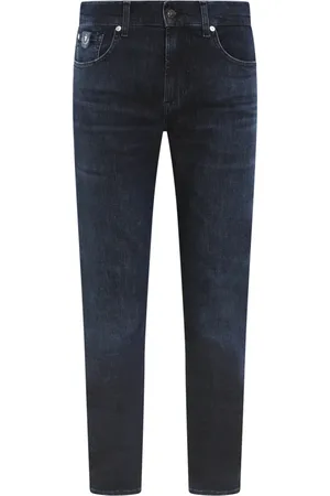 7 for all Mankind Jeans, Herre, Blå, W36, Bomuld, Slimmy Tapered Special Edition Jeans