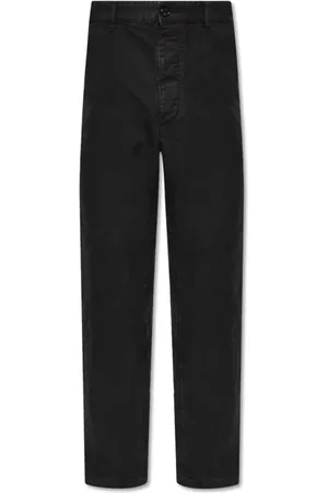 Dsquared2 Bukser, Herre, Sort, 2XL, Bomuld, Bukser med logo