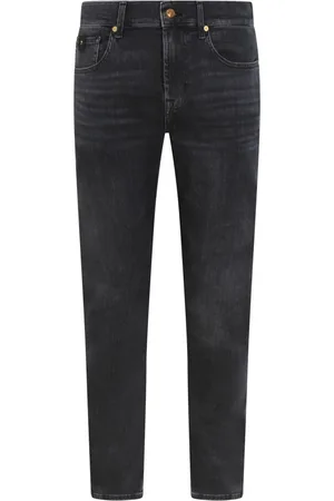 7 for all Mankind Jeans, Herre, Sort, W32, Bomuld, Slimmy Tapered Special Edition Jeans