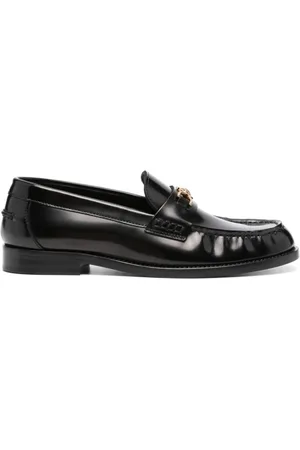 VERSACE Sko, Dame, Sort, 38 EU, Sorte Mokkasiner til Kvinder