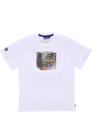 Octopus Top, Herre, Hvid, XS, Bomuld, Hvid Herre Tee med Logo
