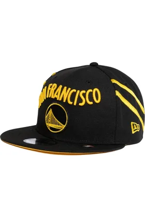 New Era Tilbehør, Herre, Sort, ONE SIZE, Polyester, Snapback NBA Cap - Sort Broderet