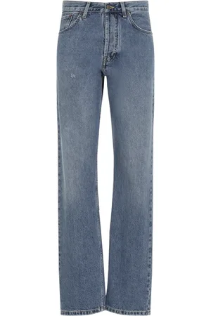 Moschino Jeans, Dame, Blå, 2XS, Bomuld, Blå Jeans Aw24
