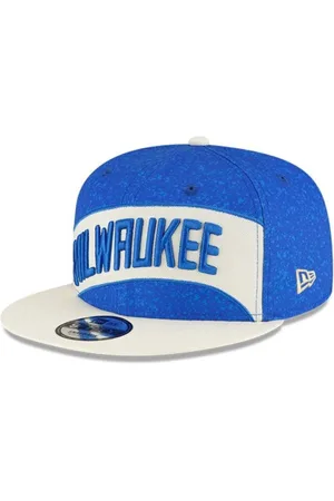 New Era Tilbehør, Herre, Blå, ONE SIZE, Polyester, Snapback NBA Cap - Blå Broderet