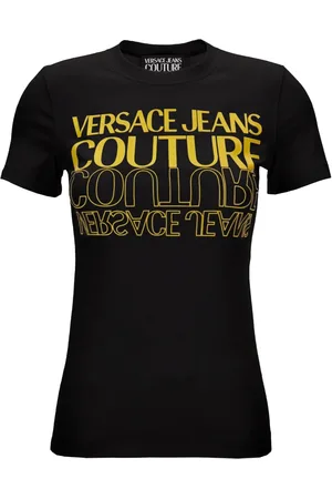 VERSACE Top, Dame, Sort, 2XS, Uld, Moderne T-shirts og Polos
