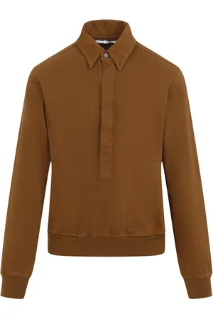 RANRA Top, Herre, Brun, XL, Bomuld, Brun Herretøj Topwear Aw24