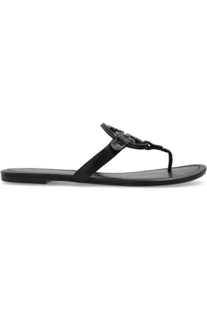Tory Burch Sko, Dame, Sort, 36 EU, Læder, Læder Slides