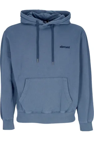 Element Sweathshirts & Hoodies, Herre, Blå, XL, Bomuld, Midnight Navy Letvægts Hoodie Herre