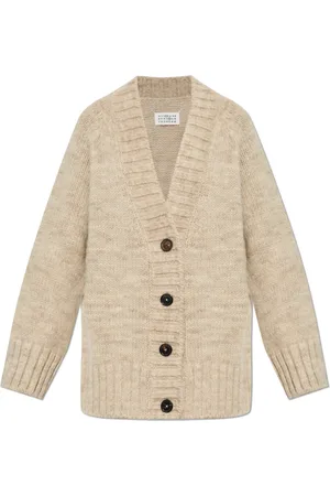 Maison Margiela Strik, Dame, , L, Uld, Uld Cardigan