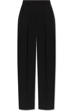 Sportmax Bukser, Dame, Sort, XS, Uld, Uldbukser