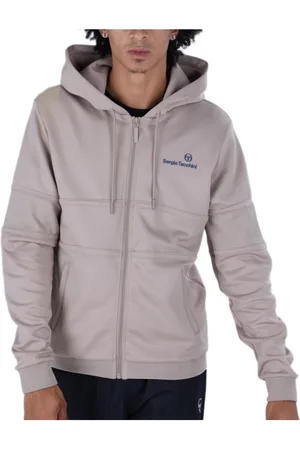 Sergio Tacchini Sweathshirts & Hoodies, Herre, , M, Uld, Hættetrøje med lynlås