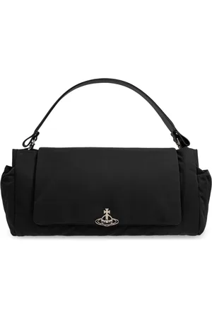 Vivienne Westwood Taske, Dame, Sort, ONE SIZE, Uld, Skuldertaske Hazel XL
