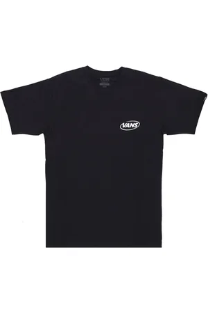 Vans Top, Herre, Sort, L, Bomuld, Sort Logo Broderet T-shirt