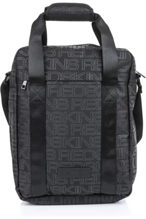 Redskins Taske, Herre, Sort, ONE SIZE, Uld, Logo Mønster Computer Skuldertaske