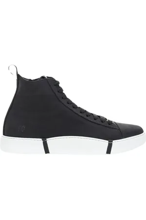 Roberto Cavalli Sko, Dame, Sort, 36 EU, Læder, Sort Læder Sneaker