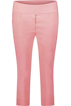 Betty Barclay Bukser, Dame, Lyserød, L, Tyl, Komfort Stretch Fritidsbukser