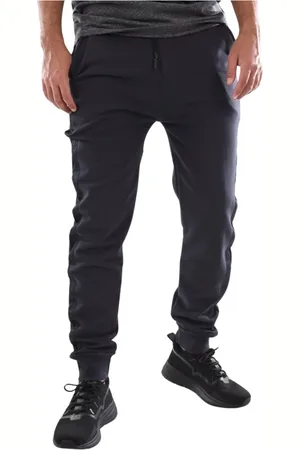Cerruti 1881 Bukser, Herre, Sort, 2XL, Joggingbukser Sport/Streetwear Honfleur Sort