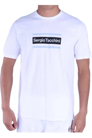 Sergio Tacchini Top, Herre, Hvid, M, Bomuld, Hvid Bomuld TShirt - Lared