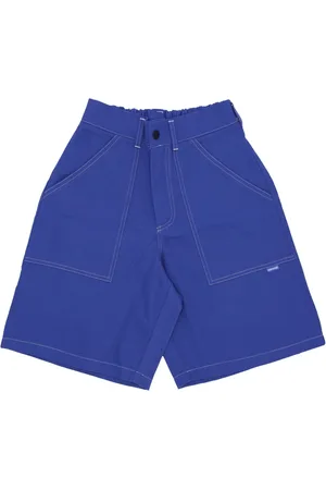 Usual Shorts, Herre, Blå, L, Bomuld, Royal Struktureret Stof Korte Bukser