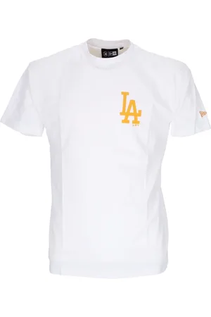 New Era Top, Herre, Hvid, L, Bomuld, MLB League Essential Oversized Tee