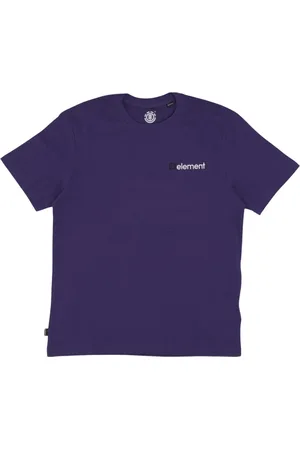 Element Top, Herre, Blå, XL, Bomuld, Grape Tee Herre Kortærmet T-shirt