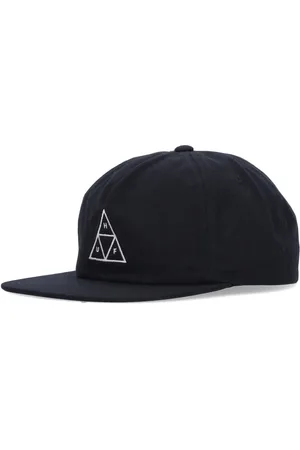 Huf Tilbehør, Herre, Sort, ONE SIZE, Bomuld, Triple Triangle Snapback Kasket Sort