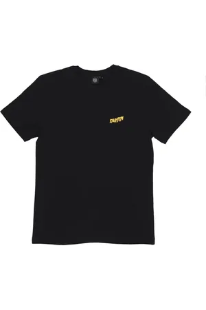 DOLLY NOIRE Top, Herre, Sort, L, Bomuld, Samurai Ridder Sort Tee