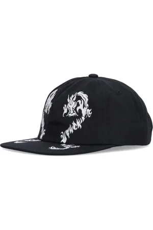 Huf Tilbehør, Herre, Sort, ONE SIZE, Bomuld, Dragon 6 Panel Flat Visor Cap