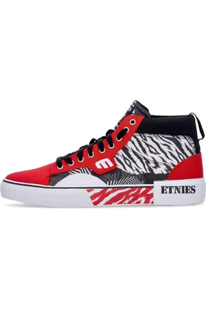 Etnies Sko, Herre, Flerfarvet, 39 EU, Høje Rebel Sports Skate Sko Rød/Hvid/Sort