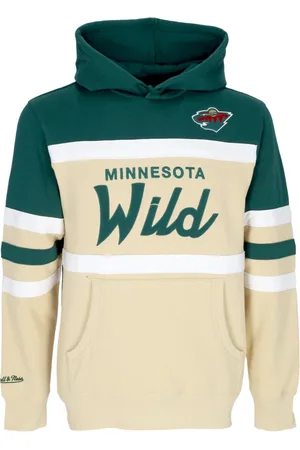 Mitchell & Ness Sweathshirts & Hoodies, Herre, Flerfarvet, L, Bomuld, Minnesota Wild Hockey Team Hoodie