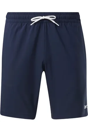 Reebok Shorts, Herre, Blå, XL, Uld, Stilfulde Vævede Shorts