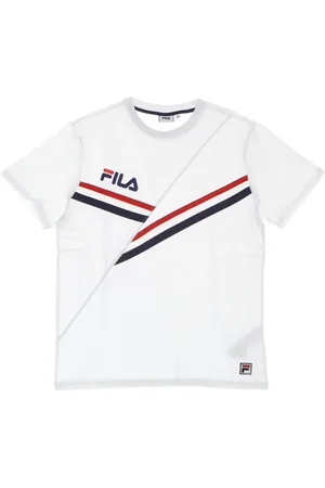 Fila Top, Herre, Hvid, XS, Bomuld, Hvid Herre T-shirt Kortærmet
