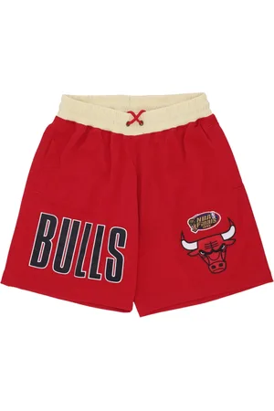 Mitchell & Ness Sport, Herre, Rød, L, Polyester, Chicago Bulls Vintage Basketball Shorts