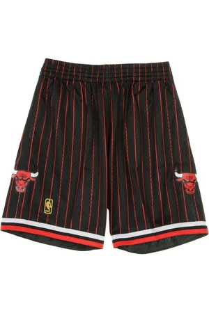 Mitchell & Ness Sport, Herre, Rød, L, Polyester, Chicago Bulls Basketball Shorts 1996-97