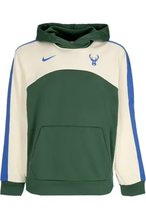 Nike Sweathshirts & Hoodies, Herre, Flerfarvet, XS, Polyester, Milwaukee Bucks NBA Hoodie