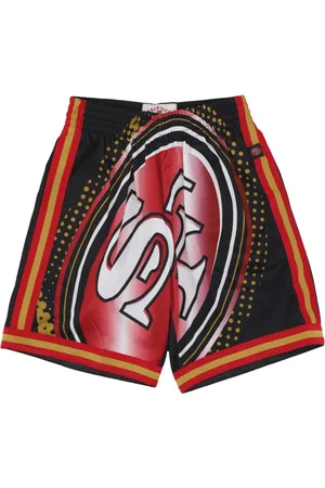 Mitchell & Ness Sport, Herre, Flerfarvet, S, Polyester, NFL Big Face 7.0 Basketball Shorts
