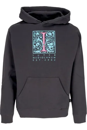 IUTER Sweathshirts & Hoodies, Herre, Grå, XL, Bomuld, Asfalt Hoodie med Kængurulomme