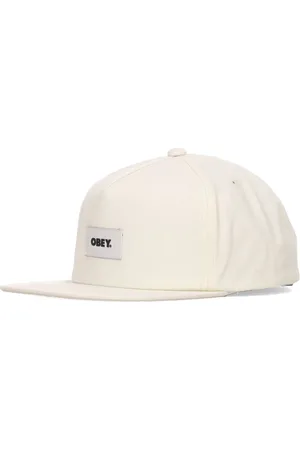 Obey Tilbehør, Herre, , ONE SIZE, Bomuld, Flad Skygge Strop Cap Ubleget Bomuld