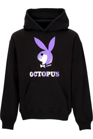 Octopus Sweathshirts & Hoodies, Herre, Sort, S, Bomuld, Playboy Logo Sort Hoodie