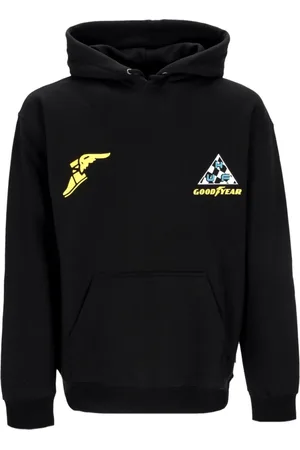 Huf Sweathshirts & Hoodies, Herre, Sort, XL, Bomuld, Grand Prix Sort Hoodie