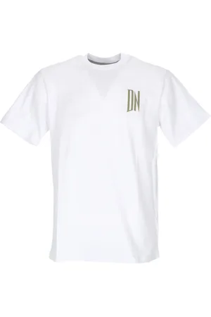 DOLLY NOIRE Top, Herre, Hvid, XL, Bomuld, Dragon Tee Hvid Kortærmet T-shirt
