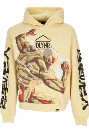 DOLLY NOIRE Sweathshirts & Hoodies, Herre, , S, Bomuld, Armored Titan Hættetrøje Attack On Titan
