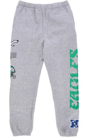 Mitchell & Ness Bukser, Herre, Grå, XL, Bomuld, NFL Team Origins Fleece Bukser