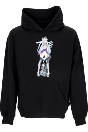 Octopus Sweathshirts & Hoodies, Herre, Sort, XL, Bomuld, Zebra Idol Hættetrøje Sort