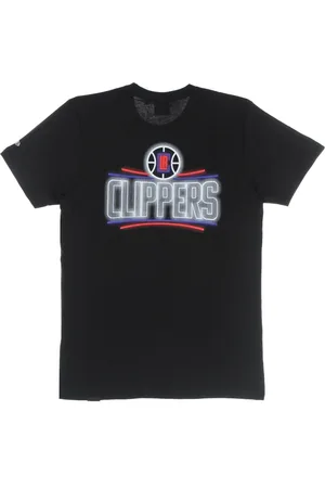 New Era Top, Herre, Sort, S, Bomuld, NBA Neon Tee Loscli Sort