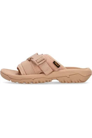 Teva Sko, Dame, Lyserød, 37 EU, Polyester, Ahorn Sukker Slide Tøfler med Hurtigtørrende Teknologi