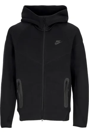 Nike Sweathshirts & Hoodies, Herre, Sort, S, Bomuld, Tech Fleece Zip Hoodie Sort