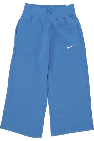 Nike Bukser, Dame, Blå, M, Bomuld, Fleece Tracksuit Bukser Phoenix Star Blå